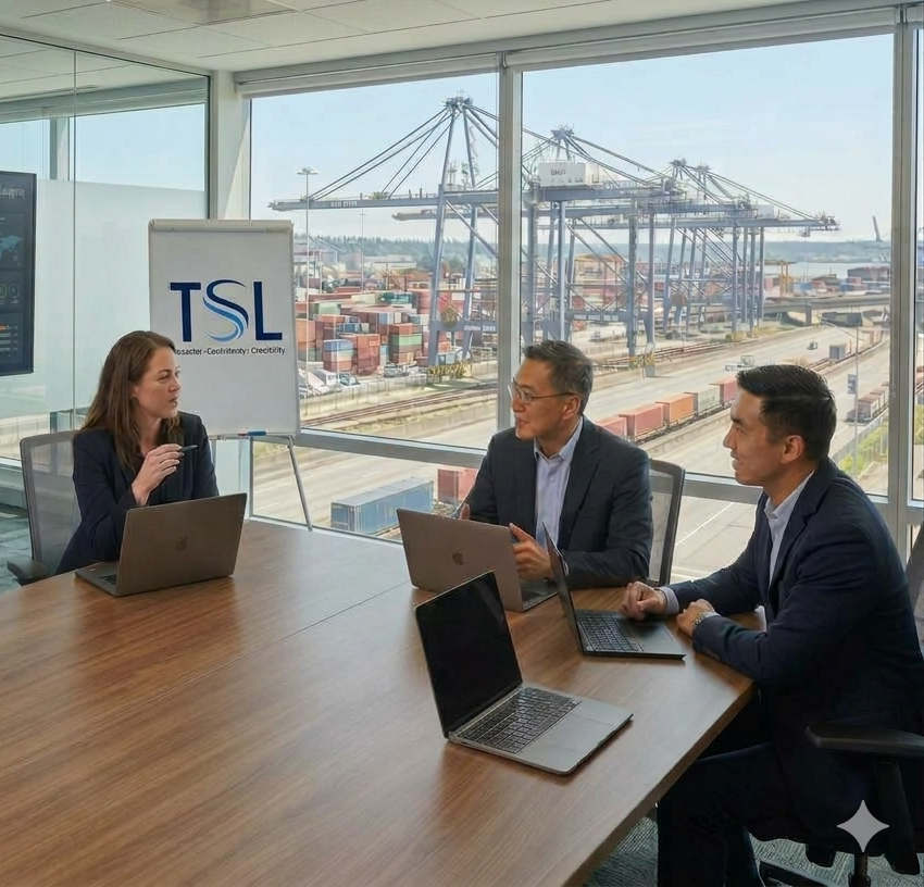 The staff at Triple Seas Logistics procures container drayage, transloading, and domestic distribution services for our customers